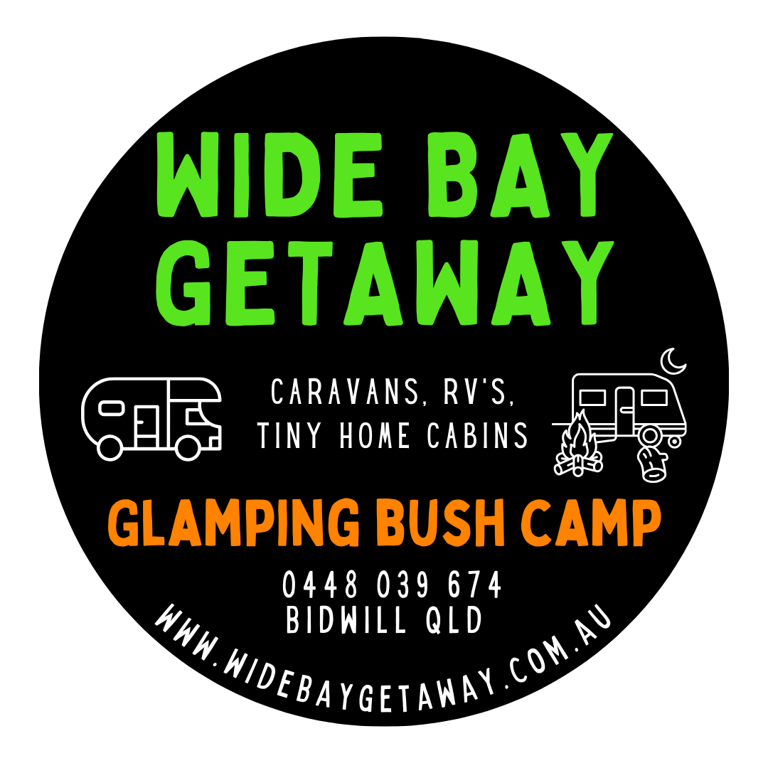 Wide Bay Getaway logo.