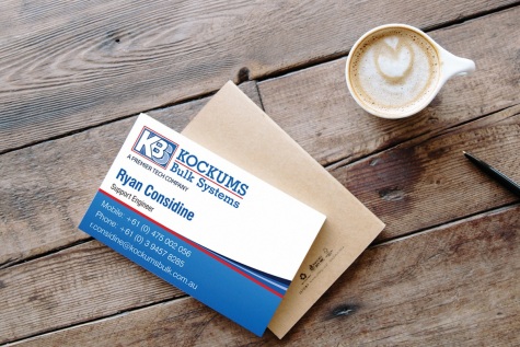 Kockums Bulk Systems Business Card