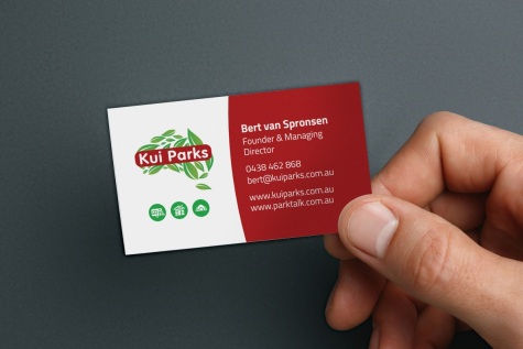 Kui Parks Business Card