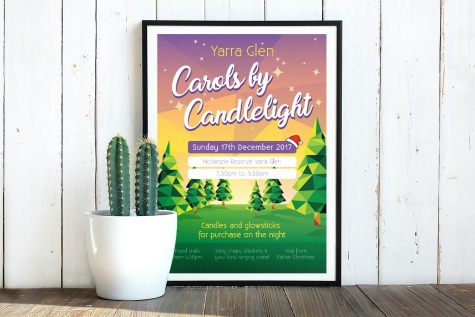 Christmas Carols 2017 Poster