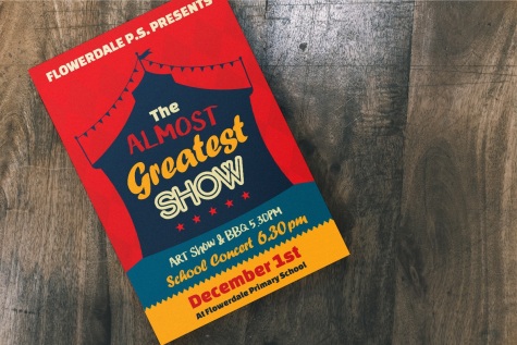 Flowerdale PS Concert Poster